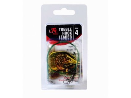 Fil Fishing Lanko s Trojhákem Treble Hook Leader