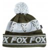 Fox Čepice Green/Silver - Lined Bobble Hat