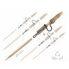zfish zaveska heavy duty clip complete pin set 60 mm