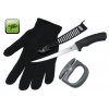 Giants Fishing Sada nůž, rukavice a brousek Combo Filet