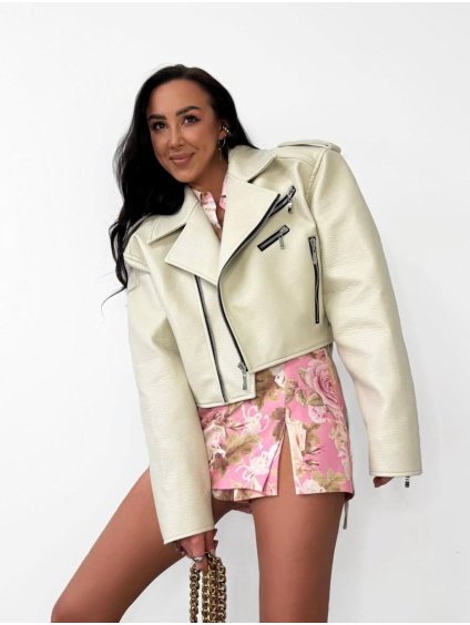 Koženka AMANDA MILLA krémová