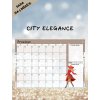 MĚSÍČNÍ PLÁNOVAČE DATOVANÉ - ZIMNÍ LIMITOVANÁ KOLEKCE CITY ELEGANCE