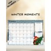 MĚSÍČNÍ PLÁNOVAČE DATOVANÉ - ZIMNÍ LIMITOVANÁ KOLEKCE WINTER MOMENTS