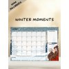 MĚSÍČNÍ PLÁNOVAČE DATOVANÉ - ZIMNÍ LIMITOVANÁ KOLEKCE WINTER MOMENTS