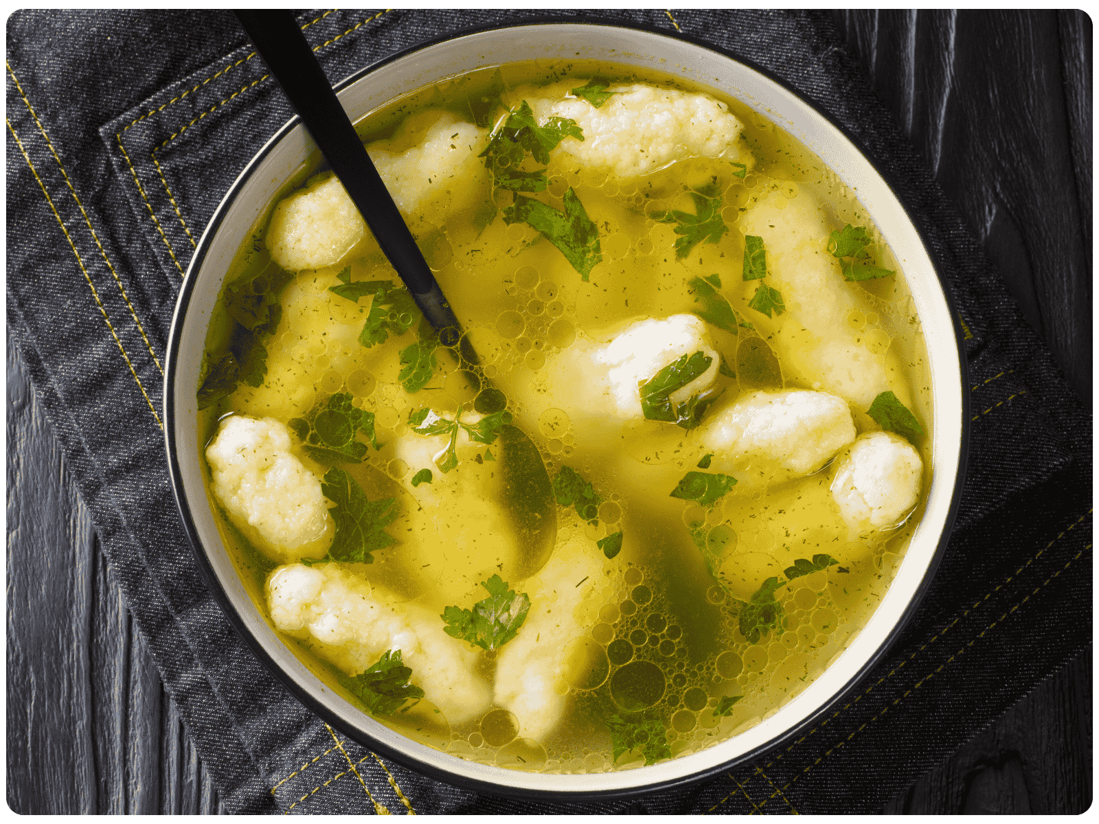 Krupicové noky jako peříčko: Kapání do polévky za 2 minuty