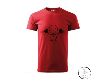 pánské tričko valentýn
