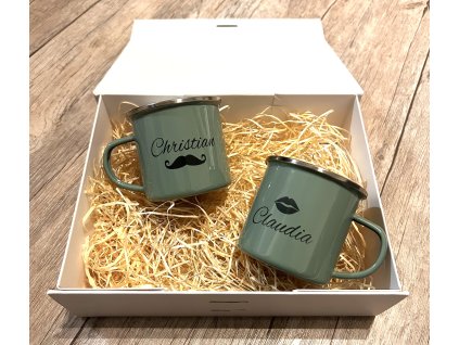 Personalizované plecháčky pro pár