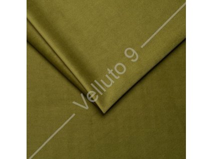 Dekorační látka Velluto Olive 9