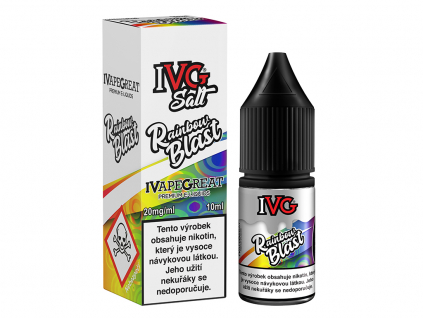 E-liquid IVG SALT Rainbow Blast (Síla 20mg - s kolkem)