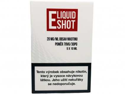 E-Liquid Shot Booster (30/70) 5 x 10 ml / 20 mg (Varianta S kolkem Q)
