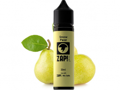 zap juice snow pear shake and vape