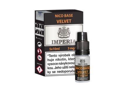 imperia base velvet 5x10ml 3mg