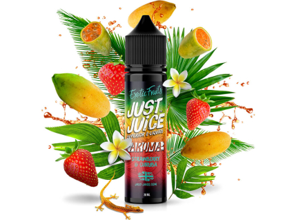 shake and vape long fill aroma příchuť Just Juice Exotic Fruits Strawberry a Curuba