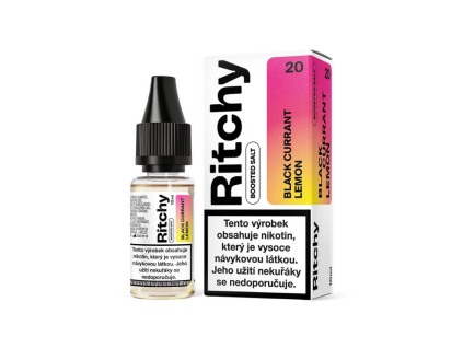 liquid salt ritchy 20mg 10ml black currant lemon
