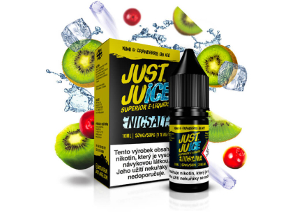 just juice salt kiwi cranberry on ice 11 elcigon cicko