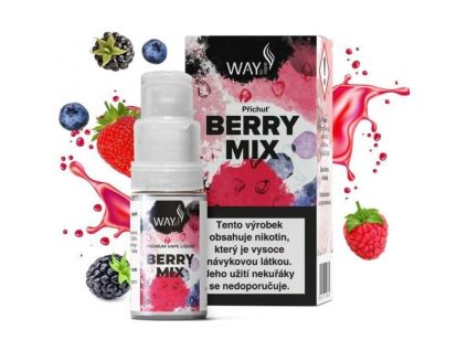 liquid way to vape berry mix