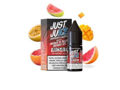e liquid just juice salt mango blood orange ice 11mg