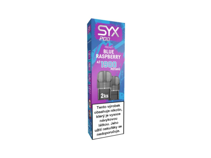 cartridge syx pod blue raspberry modra malina