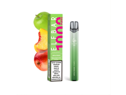 elf bar 1000 disposable pod apple peach