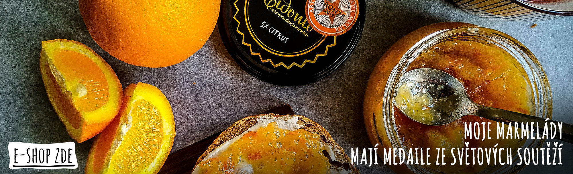 Moje marmelády mají medaile ze světových soutěží