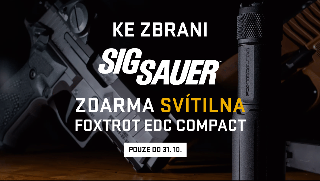 AKCE: SIG SAUER + svítilna