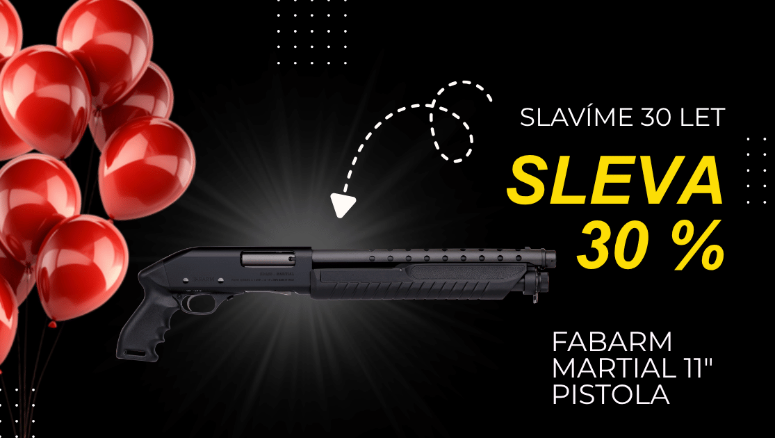 FABARM MARTIAL PISTOLA - 30% SLEVA