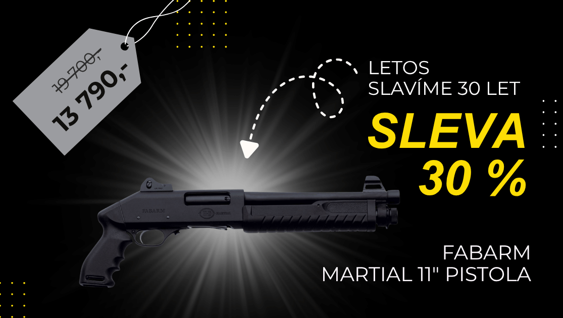 FABARM MARTIAL PISTOLA - 30% SLEVA