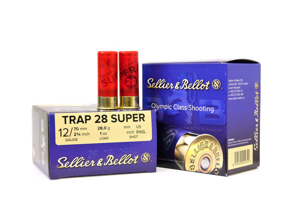Sellier & Bellot 12/70 Trap 28 Super 28g