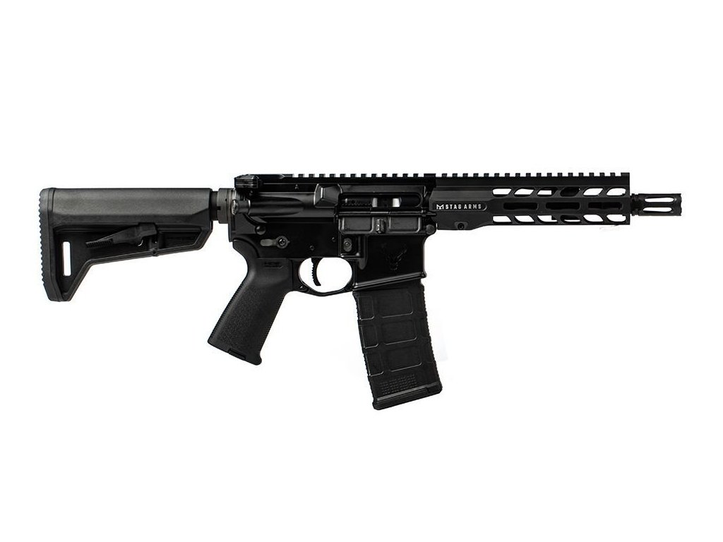 Puška sam. Stag Arms model: STAG 15 Enhanced Duty SBR hlaveň 7,5", Black