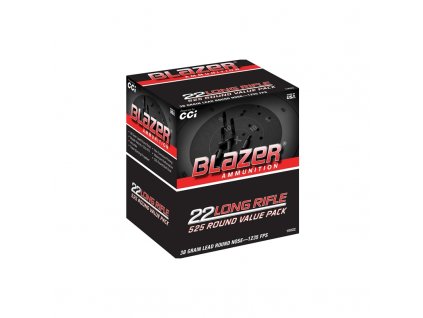 naboj kulovy cci blazer 22lr 38gr lrn hv baleni 525ks