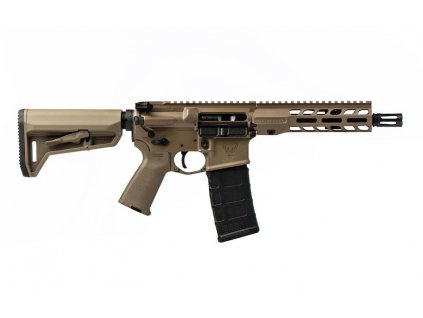 Puška sam. Stag Arms model: STAG 15 Enhanced Duty SBR hlaveň 7,5", FDE