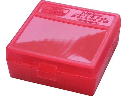 Krabička na náboje MTM Cases Gard, červená, MTMP-100-45-29