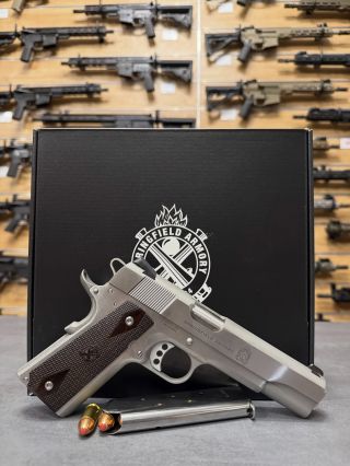 1911 GARRISON 45 ACP @springfieldarmoryinc a náboje CRITICAL DEFENSE @hornadymfg takové retro EDC 🫡#1911 #gun #ammo #shop...