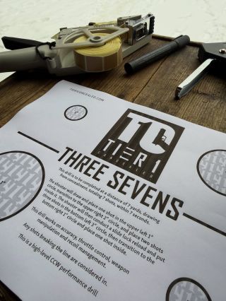 THREE SEVENS by @tier1concealed 🤟 Nedělní střelnice a něco trošku komplikovanějšího 🫡 Klidnou neděli všem 👍 #guns #ccw...