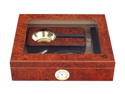 Humidor SET Wurzel-Glass