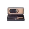Pouzdro Travel Set 3 Cigars Black Leather