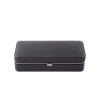 Pouzdro Travel Set 3 Cigars Black Leather