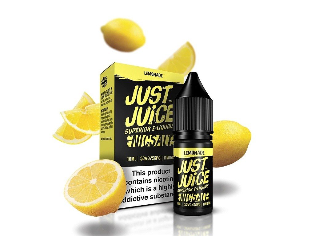 228582 1 just juice salt e liquid lemonade citronova limonada 11mg produktovy obrazek
