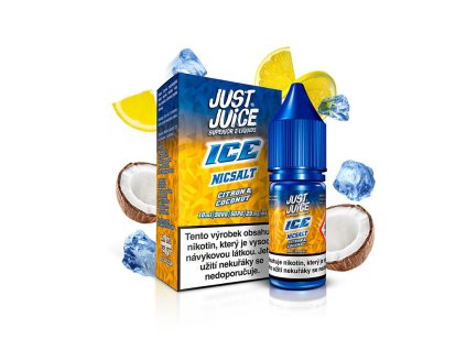 228567 1 just juice salt e liquid ice citron coconut ledovy citron s kokosem 11mg produktovy obrazek