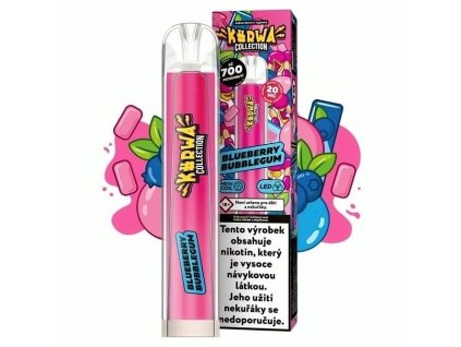 224588 kurwa collection 20mg blueberry bubblegum produktovy obrazek