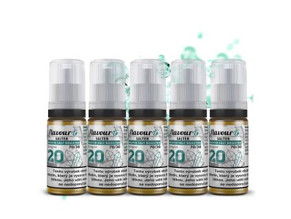 256859 1 flavourit salter salt nikotinovy booster 70 30 5x10ml 20mg