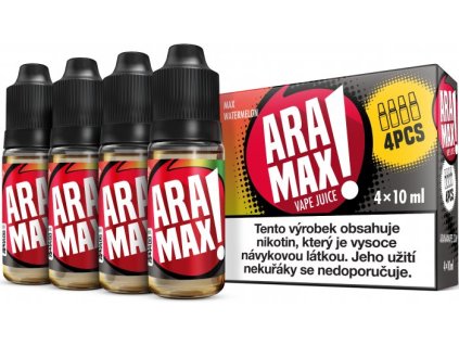 171537 aramax 4pack max watermelon 4x10ml
