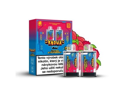 253082 kurwa pod kapsle 2ks lychee strawberry produktovy obrazek