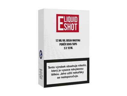 223642 1 e liquid shot booster 50 50 12mg 5x10ml