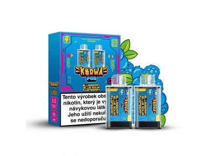 253076 kurwa pod kapsle 2ks blueberry blue sour raspberry produktovy obrazek