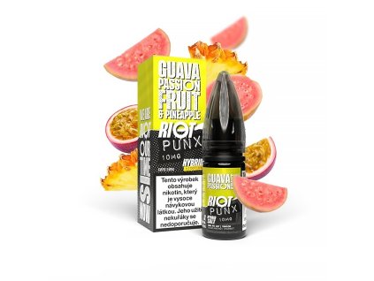 254324 riot salt hybrid guava passionfruit pineapple 10mg produktovy obrazek