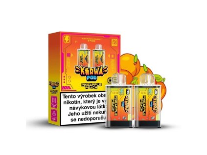 253091 kurwa pod kapsle 2ks pineapple peach produktovy obrazek