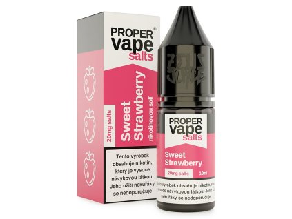 231009 zeus juice proper vape salt e liquid sweet strawberry 10ml 20mg produktovy obrazek