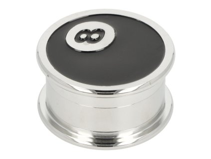 Drtič tabáku kovový Billiard, 3.dílný, 52mm