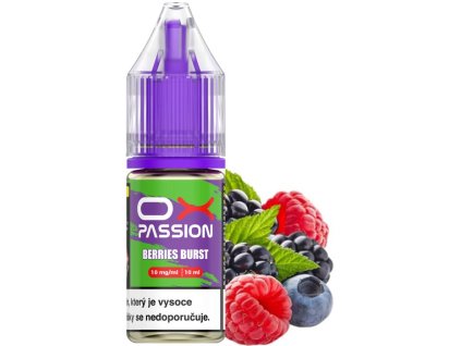 Liquid OXVA OX PASSION Salts Berries Burst 10ml - 10mg